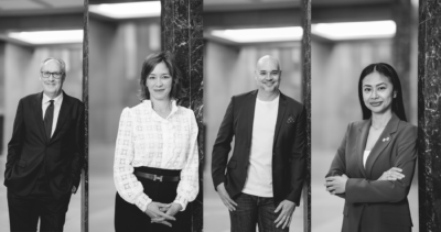 Les 4 coprésidents de la campagne L'heure est brave