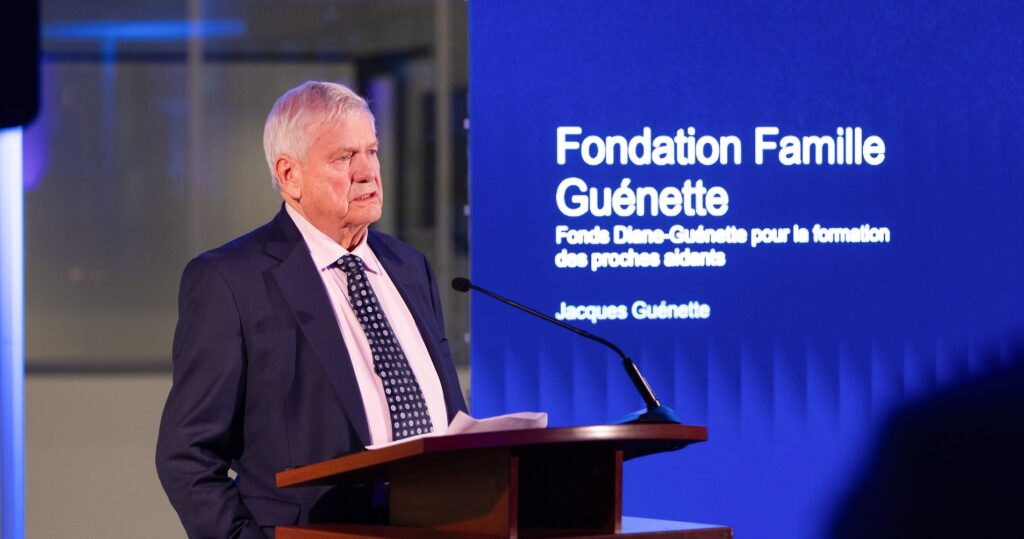 Jacques Guénette, Jacques Guénette, président-fondateur de DLGL et président de la Fondation Famille Guénette